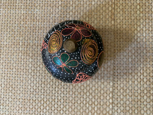 Hand-painted, "Belize" Jar