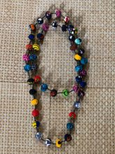Load image into Gallery viewer, Colorful Fabric Beads Necklace.
