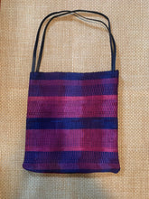 Load image into Gallery viewer, Hand Woven Tribal Textile Tote Bag With Beaded Tassel