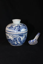 Load image into Gallery viewer, Qing Antique Porcelain Soup Bowl with Spoon (1644-1912)